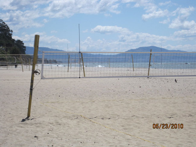 east beach poles